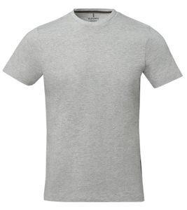 ELEVATE Nanaimo Men's T-Shirt, Sustainable Cotton Shirt, 160 g/m², Basic Shirt, Undershirt, 3801190 Gray