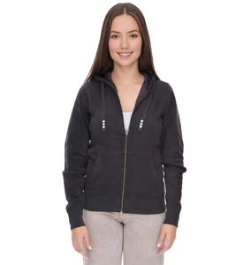 Sweat-shirt à capuche femme Elevate Arora 300 g/m² en coton uni 3821295 Gris foncé