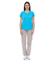 ELEVATE Jade Women's T-Shirt, Sustainable Short-Sleeved Shirt, 160 g/m² Basic Shirt, Undershirt, 3750143 Light Blue