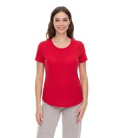 ELEVATE Jade Women's T-Shirt, Sustainable Short-Sleeved Shirt, 160 g/m² Basic Shirt, Undershirt, 3750125 Red