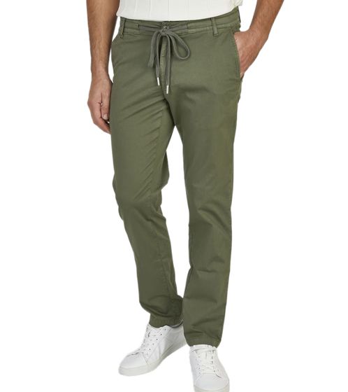 HECHTER PARIS Men's Chino Pants, Fashionable Casual Trousers, Everyday Pants, 42270706 Green