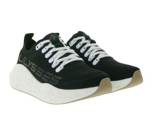 ULYSSES Honi Trail Running Shoes with Adaptive Running System, Sneaker Running Shoes HN-999000, Black
