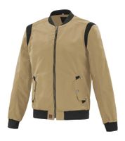 LAFONT Men's Work Jacket with Ripstop Fabric, Work Bomber Jacket 43923840 Beige