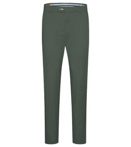 bugatti Herren Chino-Hose modische Freizeit-Hose Baumwoll-Hose 48404925 Grün