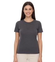 T-shirt da donna ELEVATE Heros, maglietta in cotone tinta unita, 150 g/m2, maglietta basic, canottiera, 3802998, grigio scuro