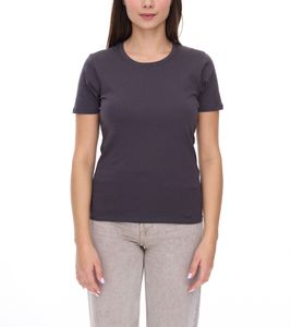 ELEVATE Heros Damen T-Shirt schlichtes Baumwoll-Shirt 150 g/m2 Basic-Shirt Unterzieh-Shirt 3802989 Dunkelgrau