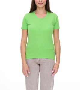 ELEVATE Heros Damen T-Shirt schlichtes Baumwoll-Shirt 150 g/m2 Basic-Shirt Unterzieh-Shirt 3802968 Apfelgrün