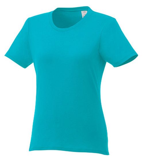 ELEVATE Heros Damen T-Shirt schlichtes Baumwoll-Shirt 150 g/m2 Basic-Shirt Unterzieh-Shirt 3802951 Hellblau