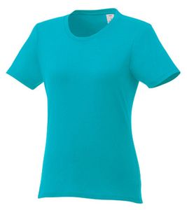 ELEVATE Heros Damen T-Shirt schlichtes Baumwoll-Shirt 150 g/m2 Basic-Shirt Unterzieh-Shirt 3802951 Hellblau