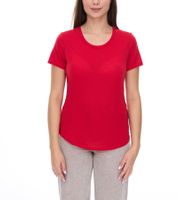 ELEVATE Jade Damen T-Shirt nachhaltiges Kurzarm-Shirt 160 g/m2 Basic-Shirt Unterzieh-Shirt Hellblau, Navy oder Rot