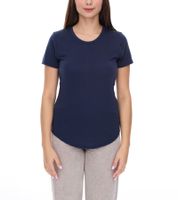 ELEVATE Jade Damen T-Shirt nachhaltiges Kurzarm-Shirt 160 g/m2 Basic-Shirt Unterzieh-Shirt Hellblau, Navy oder Rot