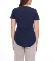 ELEVATE Jade Damen T-Shirt nachhaltiges Kurzarm-Shirt 160 g/m2 Basic-Shirt Unterzieh-Shirt Hellblau, Navy oder Rot