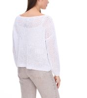 Pull en maille pour femme Vestino avec structure en maille, pull de tous les jours, 900709 blanc