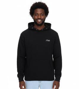 Sudadera PLAYBOY de algodón con capucha y manga larga para hombre, color negro, pe09984455 Sudadera PLAYBOY de algodón con capucha y manga larga para hombre, color negro, pe09984455