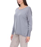 vestino Women's Crew Neck Sweatshirt, Casual Sweater, 901038 Gray