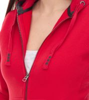 Sweat à capuche femme Elevate Arora 300 g/m2 veste pullover coton uni bleu, rouge ou bleu foncé Sweat à capuche femme Elevate Arora 300 g/m2 veste pullover coton uni bleu, rouge ou bleu foncé