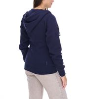 Sweat à capuche femme Elevate Arora 300 g/m2 veste pullover coton uni bleu, rouge ou bleu foncé Sweat à capuche femme Elevate Arora 300 g/m2 veste pullover coton uni bleu, rouge ou bleu foncé