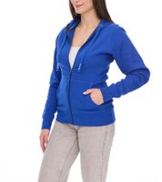 Sweat à capuche femme Elevate Arora 300 g/m2 veste pullover coton uni bleu, rouge ou bleu foncé Sweat à capuche femme Elevate Arora 300 g/m2 veste pullover coton uni bleu, rouge ou bleu foncé