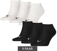 9 paia di calzini in cotone PUMA, calzini semplici da ginnastica, calzini corti, calze 261080001 Nero o Bianco 9 paia di calzini in cotone PUMA, calzini semplici da ginnastica, calzini corti, calze 261080001 Nero o Bianco