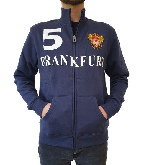 ROBIN RUTH Men's College Jacket, Stylish Spring Jacket, Transitional Jacket, Sweat Jacket Frk-05 Navy