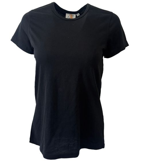 WORXWEAR Women's T-Shirt: Fashionable Crew Neck with 180gsm Short Sleeves, Black
