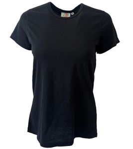 WORXWEAR Women's T-Shirt: Fashionable Crew Neck with 180gsm Short Sleeves, Black