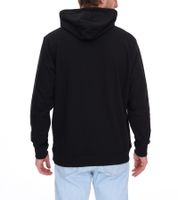 Felpa con cappuccio da uomo PLAYBOY in cotone a maniche lunghe con cappuccio, nera o grigio mélange Felpa con cappuccio da uomo PLAYBOY in cotone a maniche lunghe con cappuccio, nera o grigio mélange