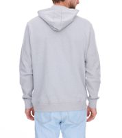 Felpa con cappuccio da uomo PLAYBOY in cotone a maniche lunghe con cappuccio, nera o grigio mélange Felpa con cappuccio da uomo PLAYBOY in cotone a maniche lunghe con cappuccio, nera o grigio mélange
