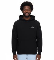 Felpa con cappuccio da uomo PLAYBOY in cotone a maniche lunghe con cappuccio, nera o grigio mélange Felpa con cappuccio da uomo PLAYBOY in cotone a maniche lunghe con cappuccio, nera o grigio mélange