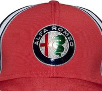 ALFA ROMEO Baseball Cap for Women or Men with Logo on the Front, Cotton Cap AFRCPF52, Dark Blue/Red/White ALFA ROMEO Baseball Cap for Women or Men with Logo on the Front, Cotton Cap AFRCPF52, Dark Blue/Red/White