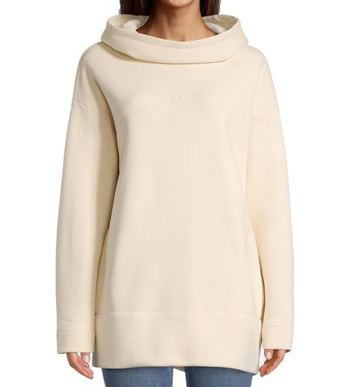 vestino Damen Hoodie mit weit geschnittener Kapuze Alltags-Pulli Oversized 904581 Beige