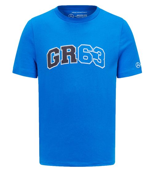 Mercedes-Benz AMG Petronas F1 George Russell GR63 Sustainable Girls and Boys Formula 1 T-Shirt 701222315 001 Blue