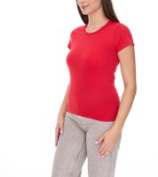 T-shirt femme WORXWEAR à la mode, col rond, manches courtes, 180 g/m², en jaune, vert, violet, noir, bleu marine ou rouge T-shirt femme WORXWEAR à la mode, col rond, manches courtes, 180 g/m², en jaune, vert, violet, noir, bleu marine ou rouge