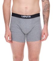 Lot de 3 boxers LEVI'S Boxer Print pour homme, édition limitée, sous-vêtements 701225389 003 Gris