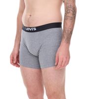 Lot de 3 boxers LEVI'S Boxer Print pour homme, édition limitée, sous-vêtements 701225389 003 Gris