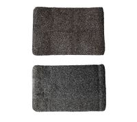multimat Saugaktivmatte Fuß-Matte weiche Tür-Matte mit rutschfester Rückseite 40x60cm Grau oder Braun