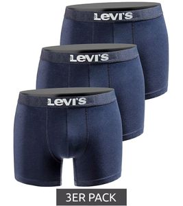 3-pack LEVI´S Boxer Print Limited Edition men's boxer shorts underpants underwear 701225389 002 Navy