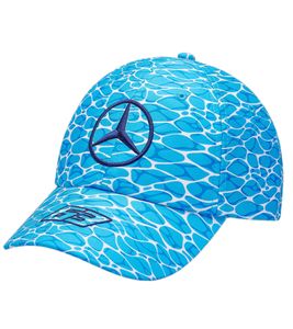 Mercedes-Benz AMG PETRONAS GR63 verstellbare Sommer-Cap mit Wasser-Optik OneSize 701222316 001 Blau/Weiß Mercedes-Benz AMG PETRONAS GR63 verstellbare Sommer-Cap mit Wasser-Optik OneSize 701222316 001 Blau/Weiß