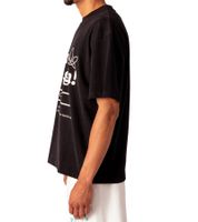 T-shirt homme MARY JANE BERLIN en coton à manches courtes, coupe oversize, 2406-4-T2-05, noir T-shirt homme MARY JANE BERLIN en coton à manches courtes, coupe oversize, 2406-4-T2-05, noir