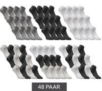 48 Paar JACK & JONES Short Sock Sneaker-Socken Sport-Strümpfe Baumwoll Quarter-Socken 12260511 in Schwarz, Grau, Weiß oder im Mix 48 Paar JACK & JONES Short Sock Sneaker-Socken Sport-Strümpfe Baumwoll Quarter-Socken 12260511 in Schwarz, Grau, Weiß oder im Mix