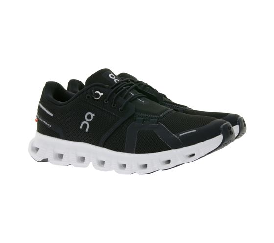 ON Running Cloud 6 Women's Sustainable Running Shoes with CloudTec and Speedboard 3WF10060299 Black