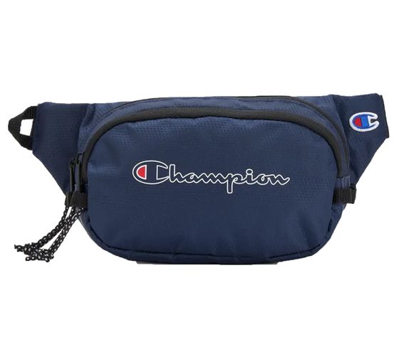 Champion Center Fanny Pack for Women and Men, 1L Waistpack, Belt Bag, Dark Blue CV2-1440-410