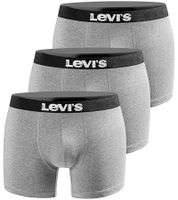 3er Pack LEVI´S Boxer Print Limited Edition Herren Boxershorts Unterhosen Unterwäsche 100001148 758 Grau