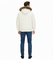 Herren Funktionsjacke mit Fellkapuze in Blousonform Outdoor-Jacke 967556 Beige Herren Funktionsjacke mit Fellkapuze in Blousonform Outdoor-Jacke 967556 Beige