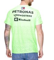 3-pack Mercedes-Benz AMG Petronas F1 Men's T-Shirt with Sponsor Logos, Short-Sleeved Shirt, 701223440 001 Neon Green 3-pack Mercedes-Benz AMG Petronas F1 Men's T-Shirt with Sponsor Logos, Short-Sleeved Shirt, 701223440 001 Neon Green