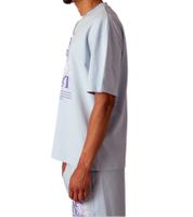 T-shirt homme MARY JANE BERLIN en coton à manches courtes, coupe oversize, 2406-4-T2, disponible en noir, blanc, rose ou bleu clair. T-shirt homme MARY JANE BERLIN en coton à manches courtes, coupe oversize, 2406-4-T2, disponible en noir, blanc, rose ou bleu clair.