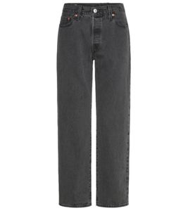 LEVI´S 501 Damen Denim-Hose im 5-Pocket-Style Jeans-Hose Große Größen A16050002 Anthrazit