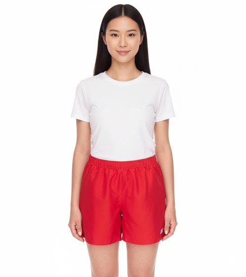 Outfitter OCEAN FABRICS Women's Training Shorts, Sustainable Sports Pants, Tahi Match, OUT-W-1032-OTW, Red
