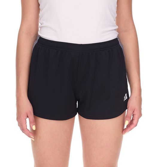 Outfitter OCEAN FABRICS Women's Fitness Shorts: Sustainable Tahi Training Sports Pants OUT-W-1025-OTW Black/Gray