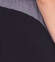 Outfitter OCEAN FABRICS Fitness-Shorts für Damen nachhaltige Sport-Hose Tahi Training OUT-W-1025-OTW Schwarz/Grau